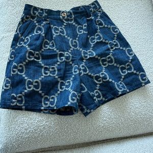 Gucci GG Denin shorts